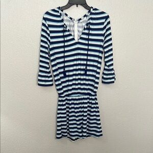 Cabana Life Cover Up Romper Size Medium